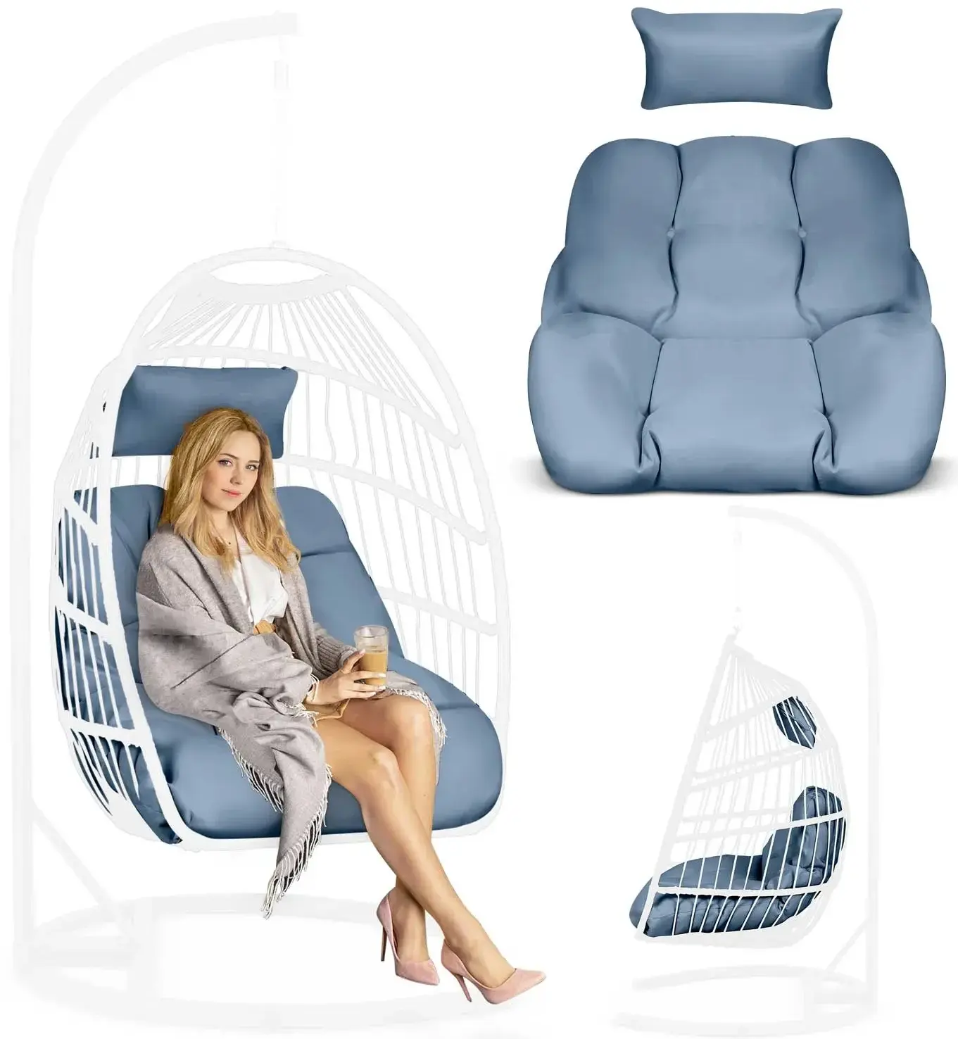 Perna fotoliu Sofotel Luisiana 290490 (Grey) - 3