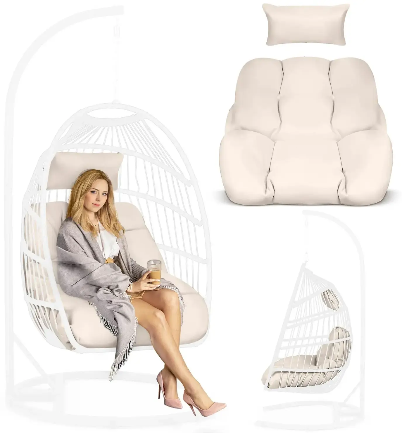 Perna fotoliu Sofotel Luisiana 290493 (Ecru) - 2