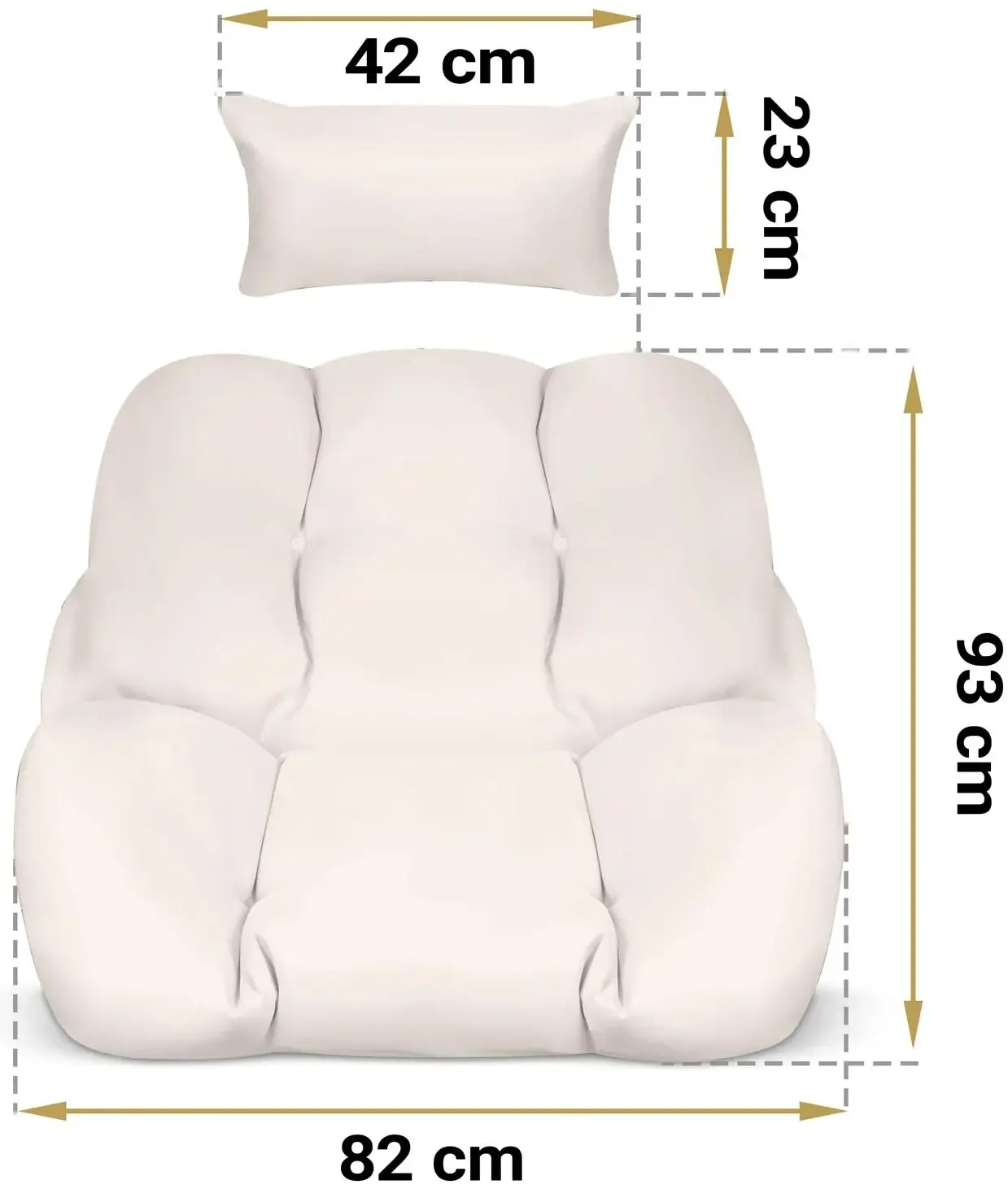 Perna fotoliu Sofotel Luisiana 290493 (Ecru) - 3