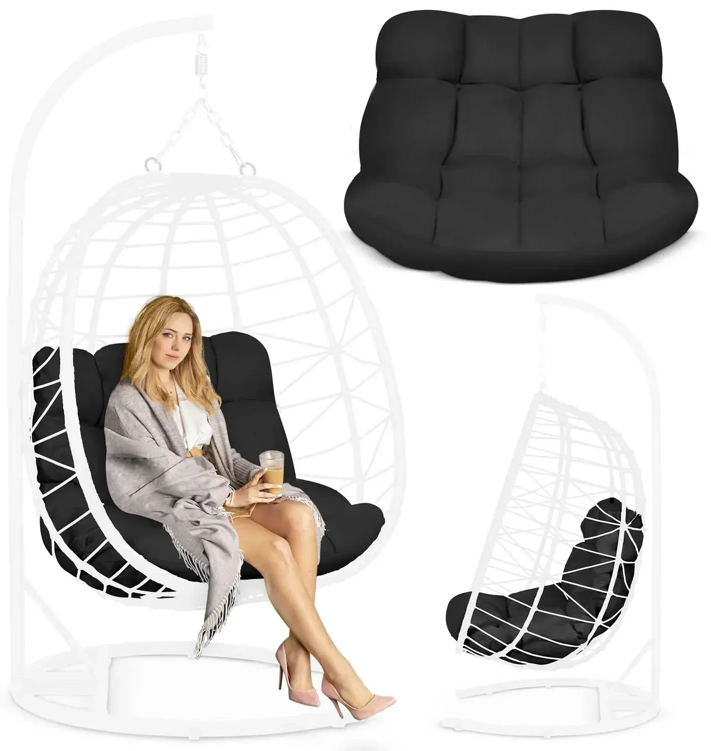 Подушка для кресла Sofotel Tihuana 290391 (Black) - 3