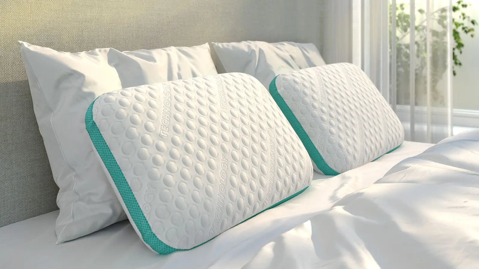 Подушка Askona Immuno L 38x60 (White)