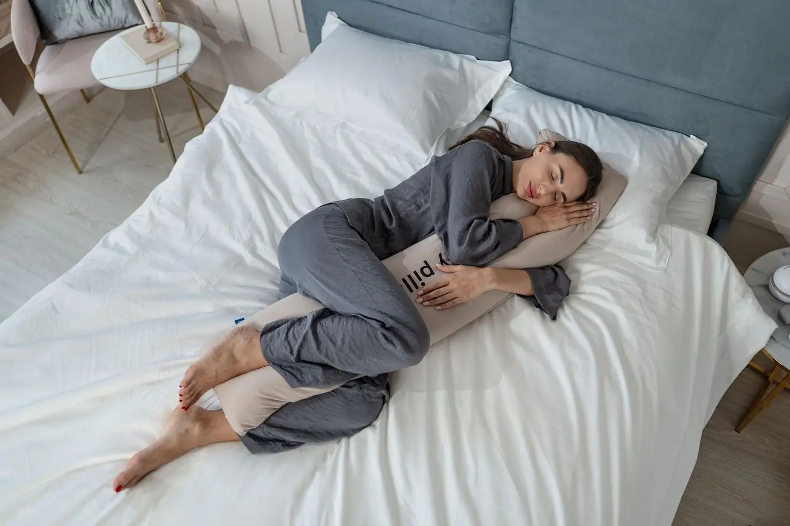 Подушка Askona S8 Body Pillow (Brown)