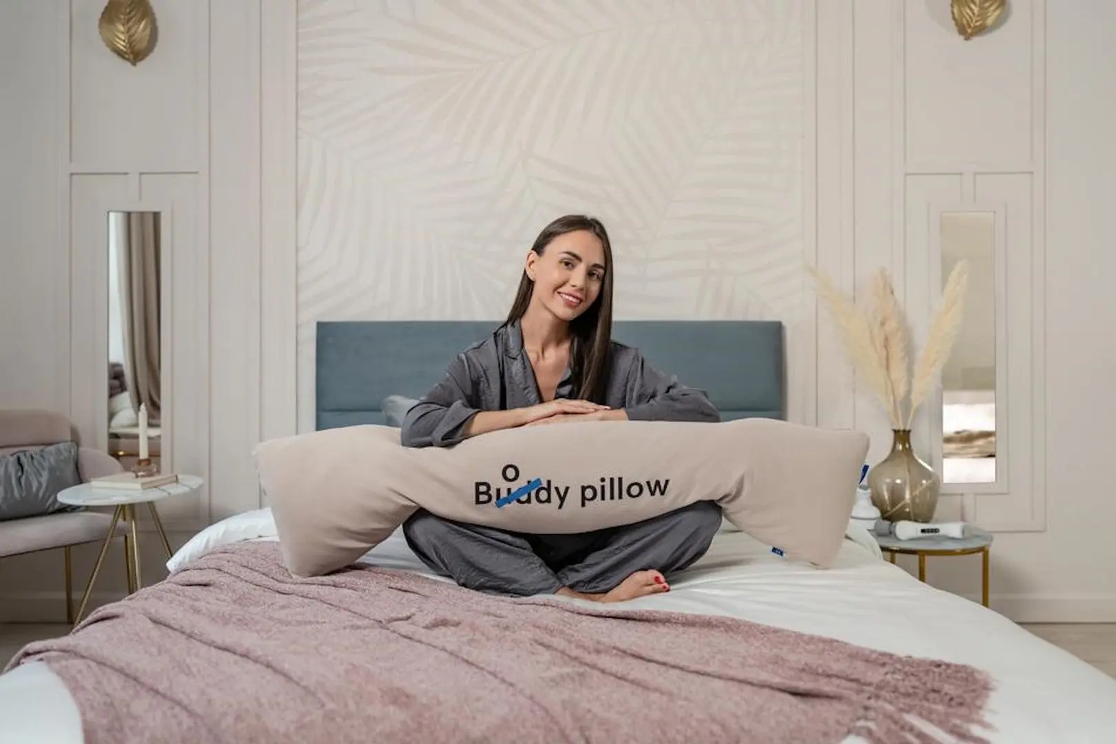 Подушка Askona S8 Body Pillow (Brown)