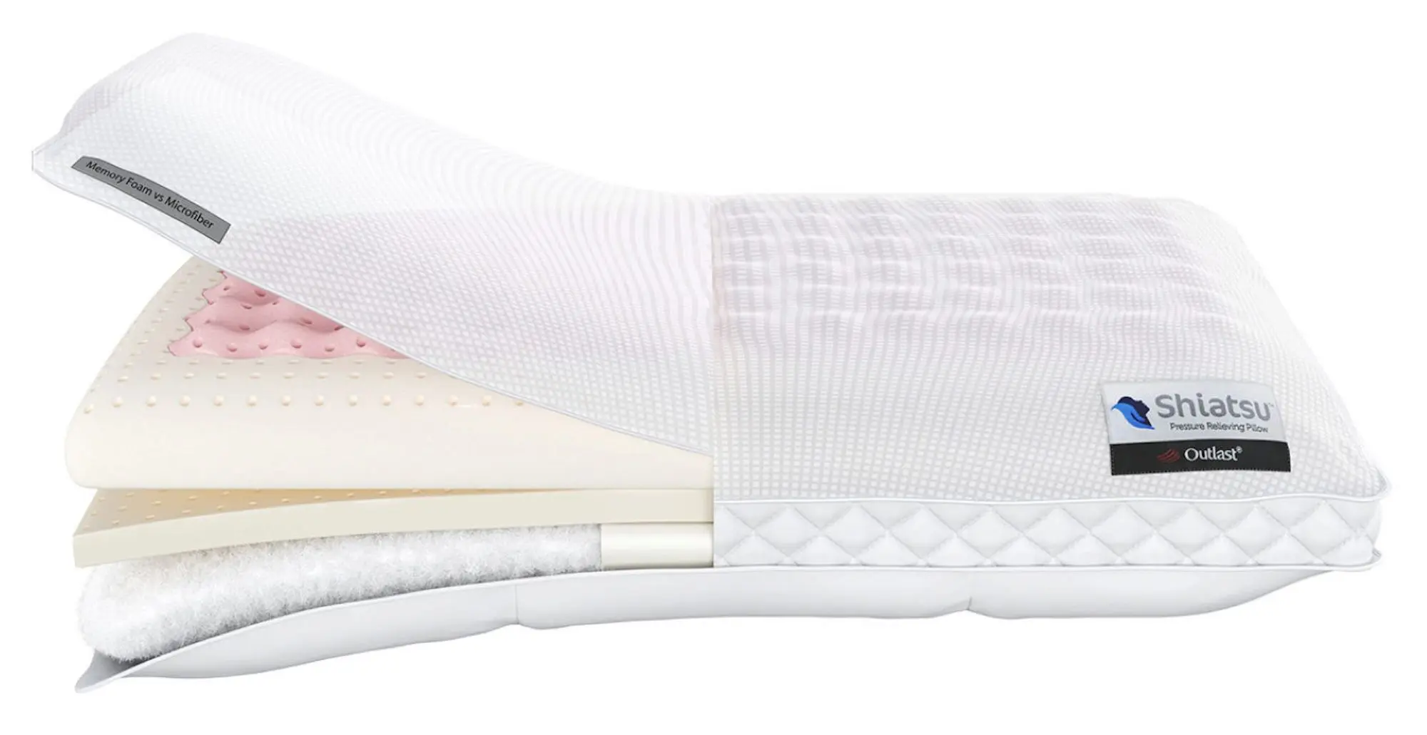 Подушка Askona Shiatsu-CX 50х70 (White)