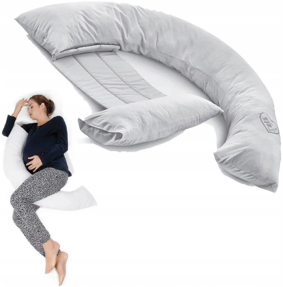 Подушка для беременных и кормления BabyJem  Art-198 (Grey)