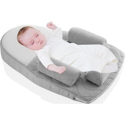 Позиционер для сна BabyJem Art-426 (Grey) Thumb