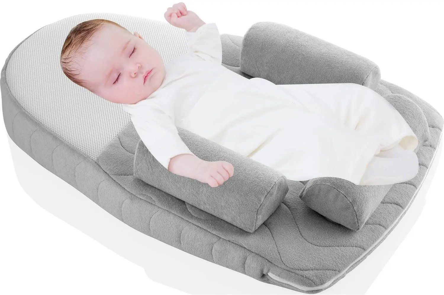 Позиционер для сна BabyJem Art-426 (Grey)