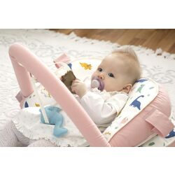 Cocon-cuibusor BabyJem Sit and Play Art-524 (White/Pink) Thumb