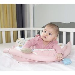 Cocon-cuibusor BabyJem Sit and Play Art-524 (White/Pink) Thumb