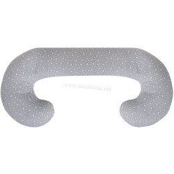 Perna pentru gravide Ceba Baby Physio Duo Jersey (Grey Stars)