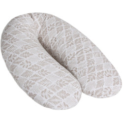 Perna pentru gravide Ceba Baby Physio Multi Jersey (Brown Leaves)