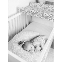 Perna pentru alaptat Ceba Baby Huggy Jersey Basic (Grey Stars) Thumb