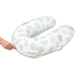 Perna pentru gravide 3in1 Doomoo Buddy Leaves (Aqua Green) Thumb
