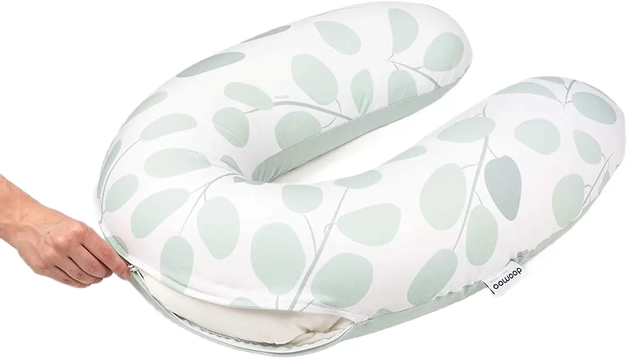 Perna pentru gravide 3in1 Doomoo Buddy Leaves (Aqua Green) - 4
