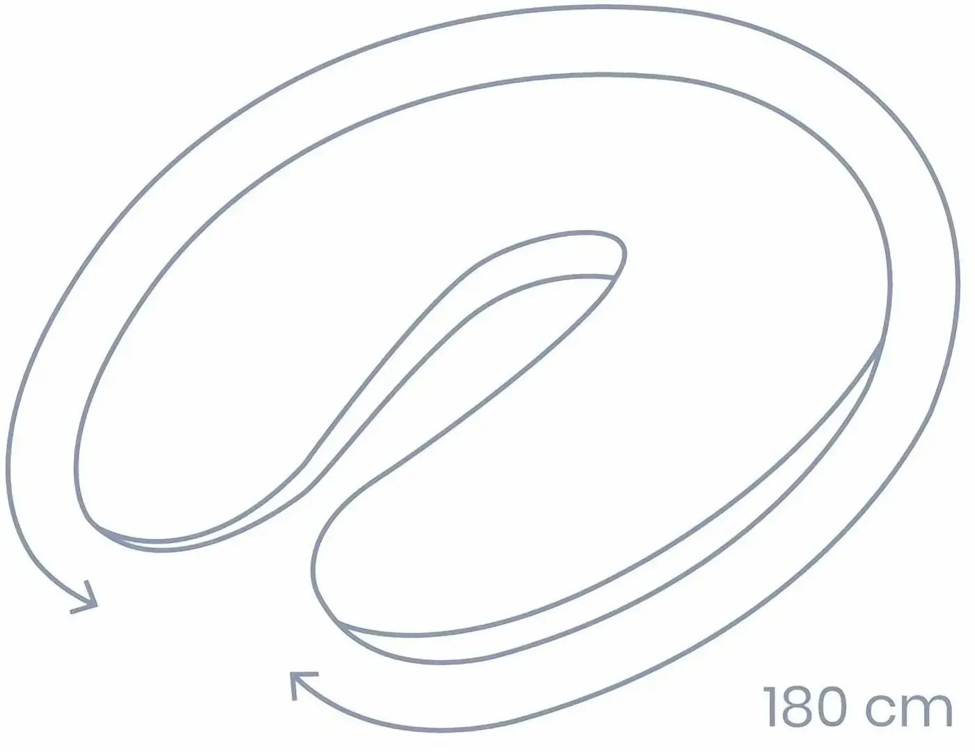 Perna pentru gravide 3in1 Doomoo Buddy Leaves (Aqua Green) - 5