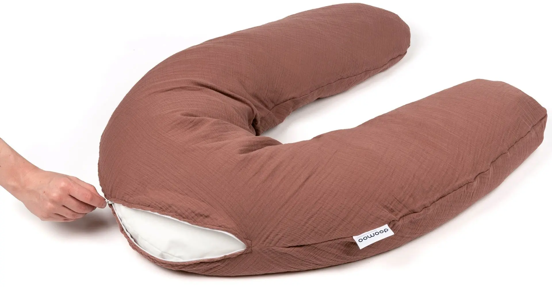 Perna pentru gravide 3in1 Doomoo Comfy Big (Tetra Brick)