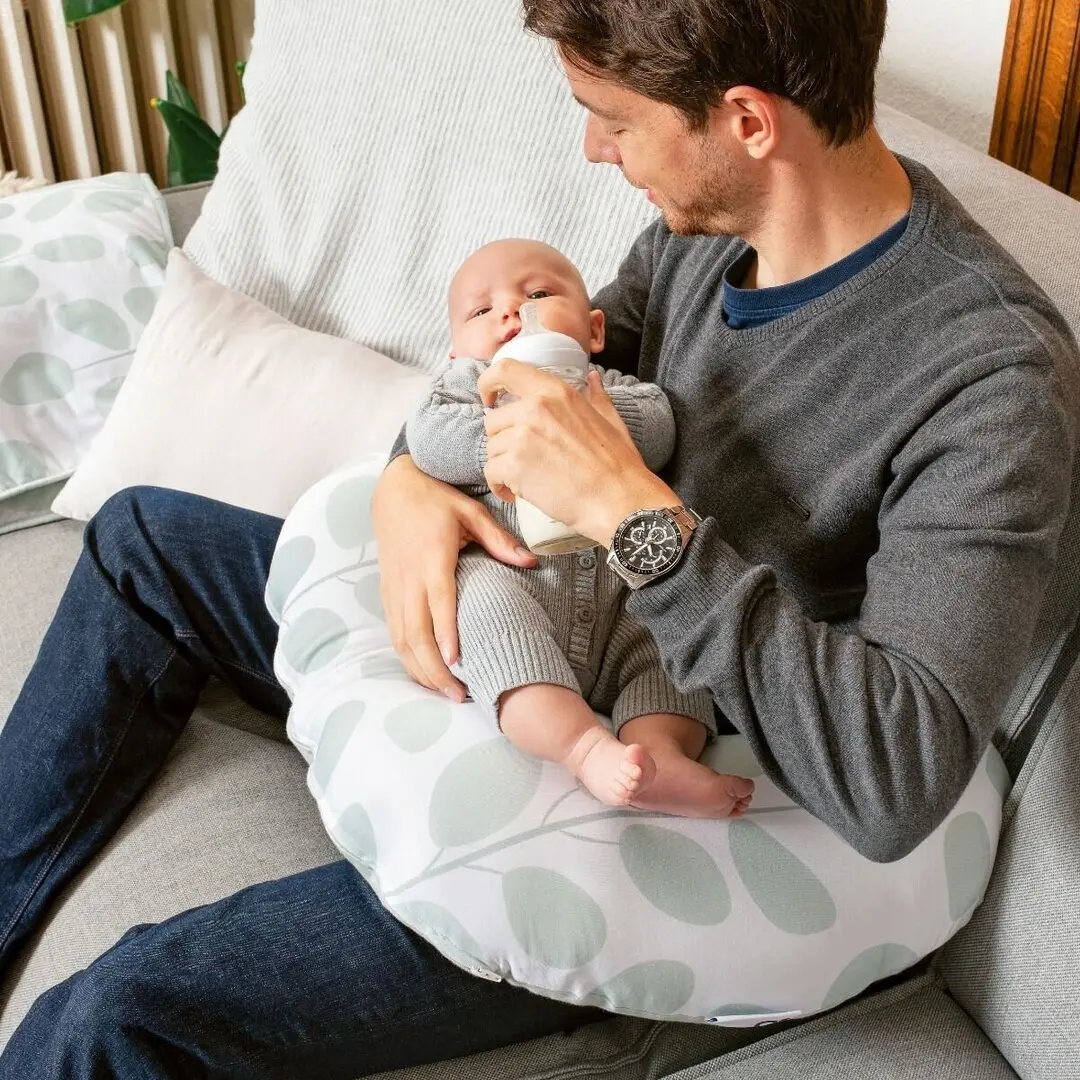 Подушка для кормления 2в1 Doomoo Softy (Cloudy Kaki)