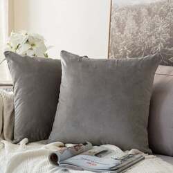 Подушка H&S 51073 45х45 (Grey) Thumb