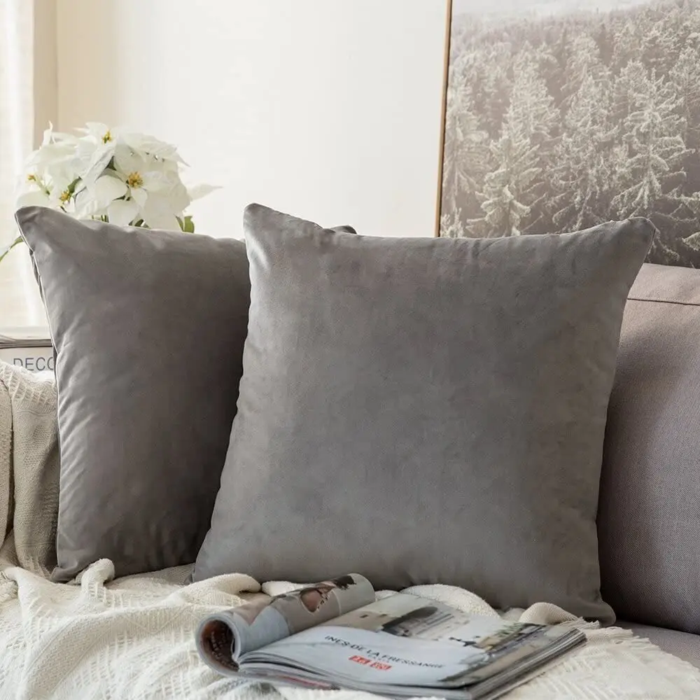 Подушка H&S 51073 45х45 (Grey) - 2