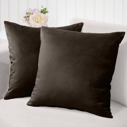 Подушка H&S 51074 45х45 (Dark Brown) Thumb