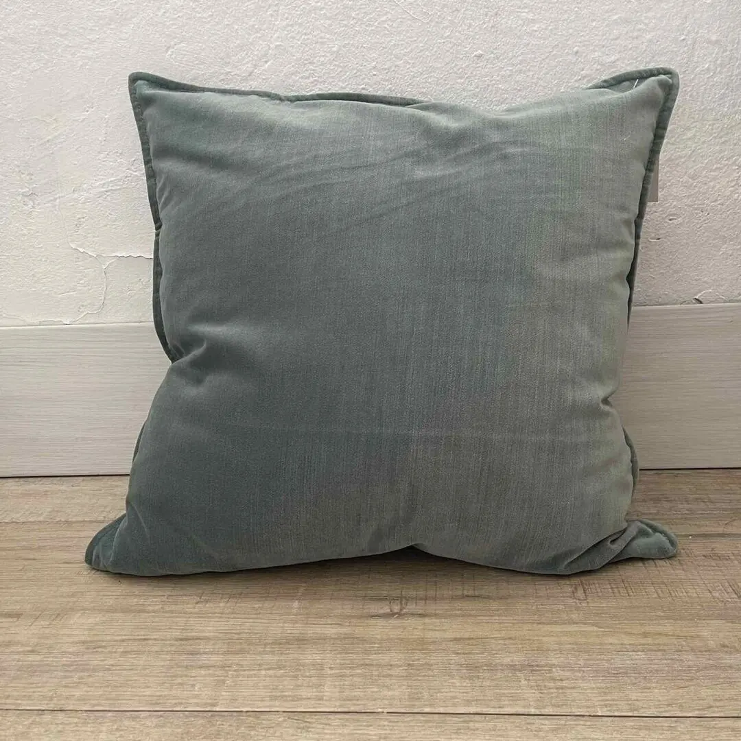 Подушка H&S 51077 45х45 (Green Grey)