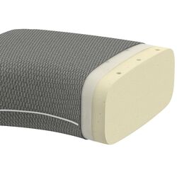 Дорожная подушка Ikea Dvargtulpan melanj ergonomic 30x40 (Темно-серый) Thumb