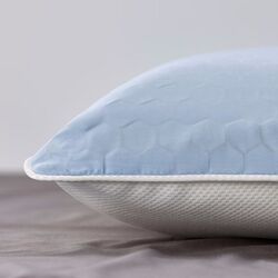 Perna ergonomica Ikea Kvarnven dormit lat/spate 42x54 (Bleu/Alb) Thumb