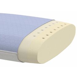 Perna ergonomica Ikea Kvarnven dormit pe burta 42x54 (Bleu/Alb) Thumb