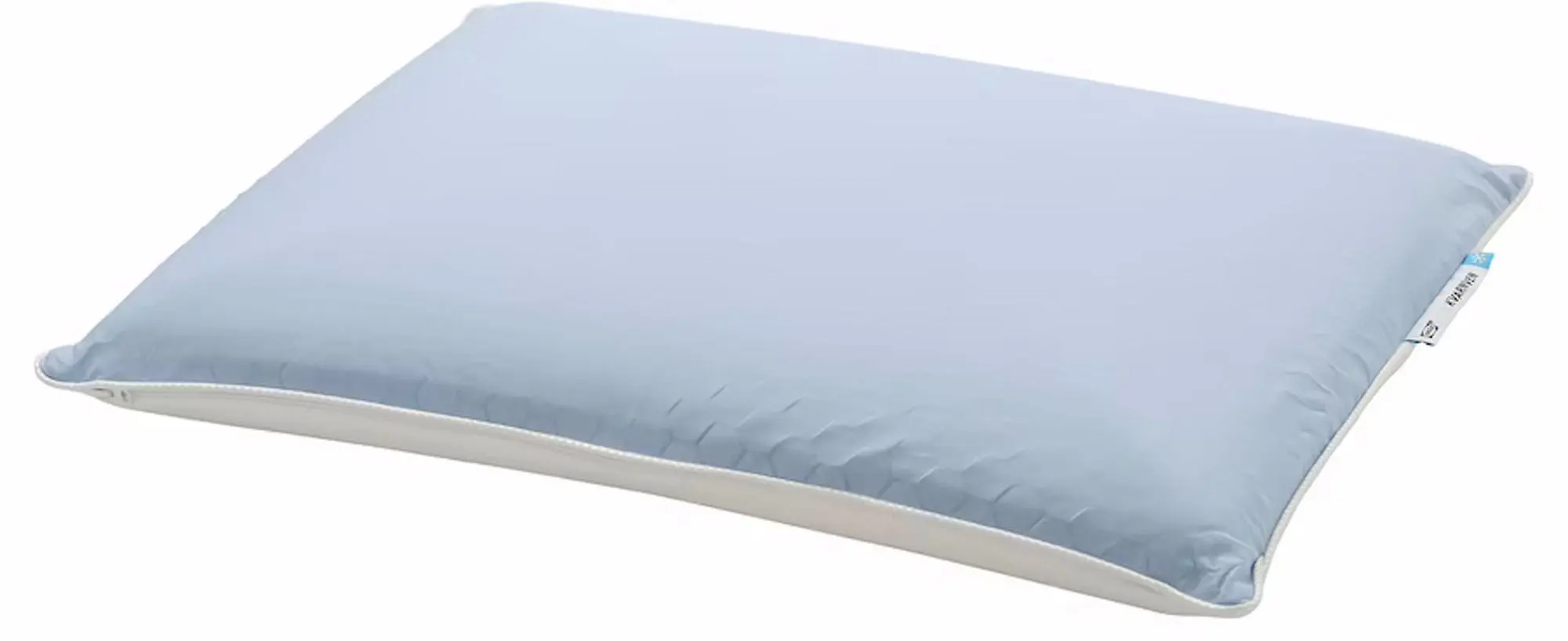 Perna ergonomica Ikea Kvarnven dormit pe burta 42x54 (Bleu/Alb)