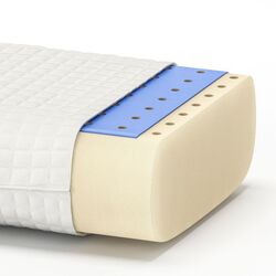 Pernă ergonomică Ikea Klubbsporre poziţii multiple 44x56 (Alb) Thumb
