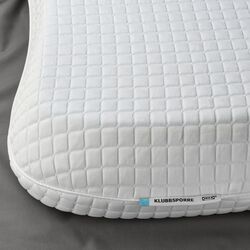 Pernă ergonomică Ikea Klubbsporre poziţii multiple 44x56 (Alb) Thumb