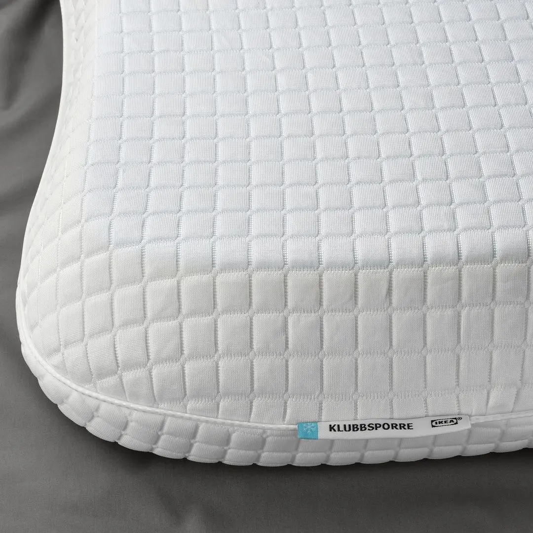 Pernă ergonomică Ikea Klubbsporre poziţii multiple 44x56 (Alb) - 3