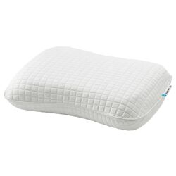 Pernă ergonomică Ikea Klubbsporre poziţii multiple 44x56 (Alb)