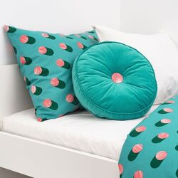 Perna Ikea Gracios catifea 36cm (Turcoaz) Thumb