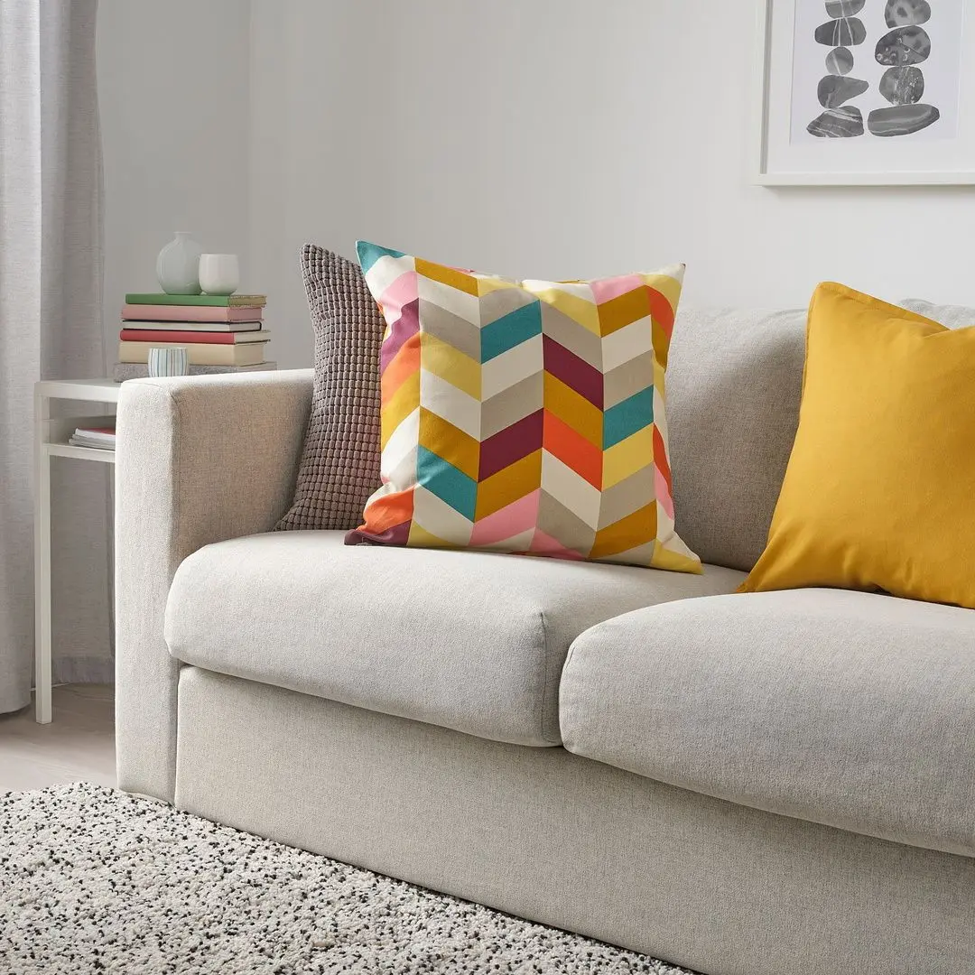 Подушка Ikea Hannelise 50x50 (Разноцветный) - 3