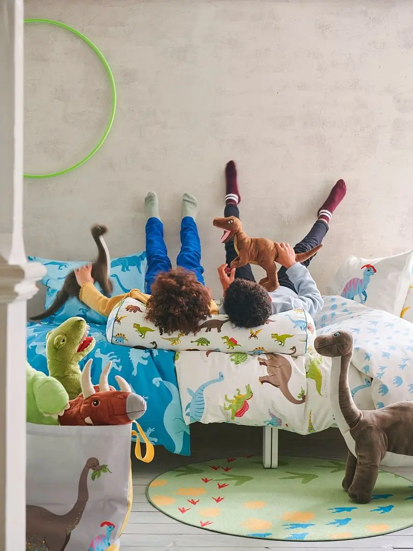 Perna Ikea Jattelik 80cm (Dinozaur/Multicolor) - 3