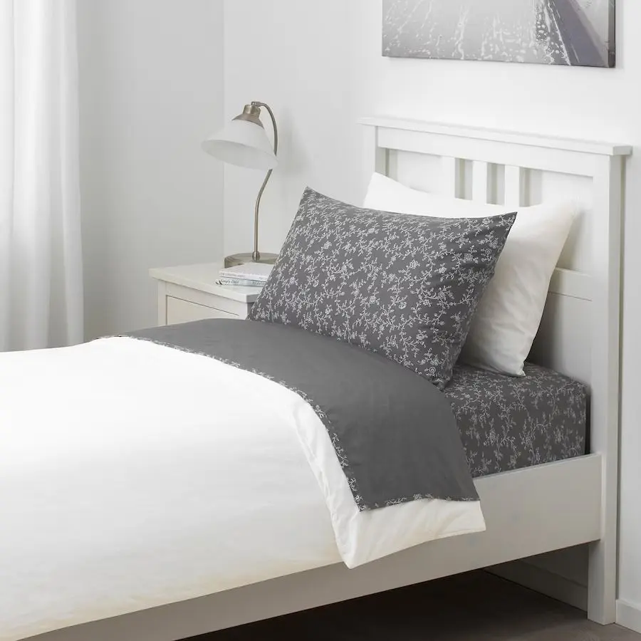 Perna Ikea Kopparranka 50x60 (Gri/Flori) - 4