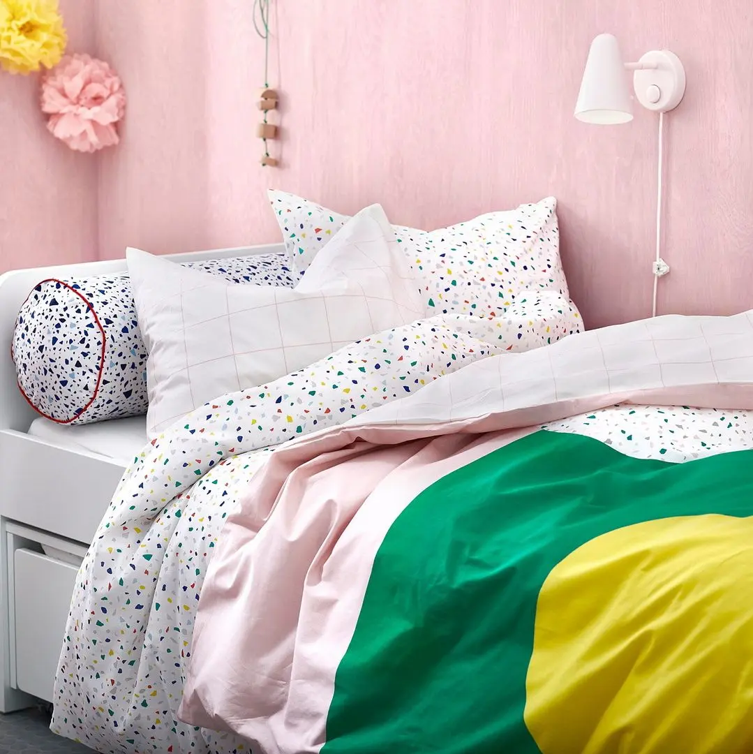 Perna Ikea Mojlighet 80cm (Alb/Albastru) - 4