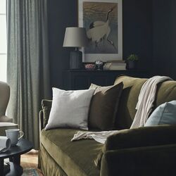 Perna Ikea Sandtrav 45x45 (Gri/Alb) Thumb