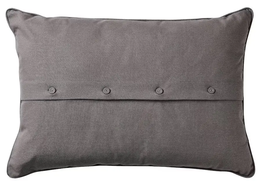 Perna Ikea Skuggnava 40x58 (Alb/Gri) - 2