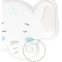 Детская подушка-подголовник Kikka Boo Elephant Time (Blue) Thumb