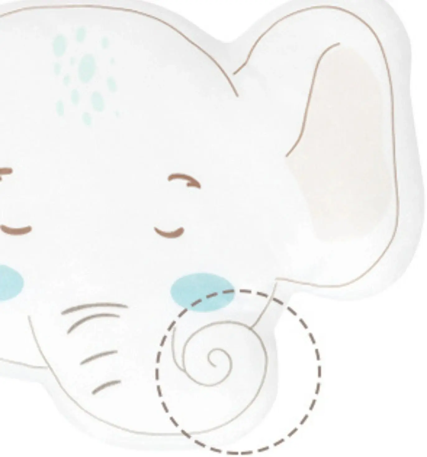 Детская подушка-подголовник Kikka Boo Elephant Time (Blue) - 2
