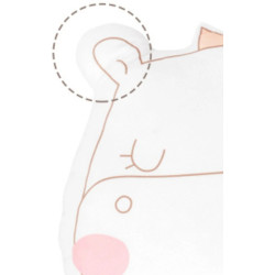 Детская подушка-подголовник Kikka Boo Hippo Dreams (White) Thumb
