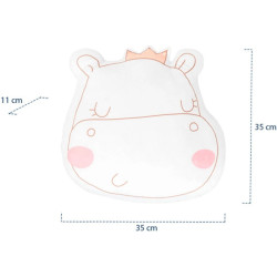 Детская подушка-подголовник Kikka Boo Hippo Dreams (White) Thumb