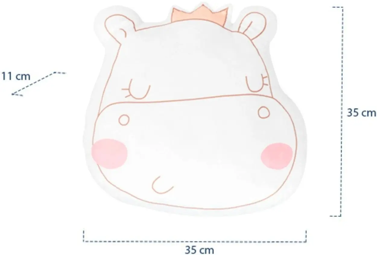 Детская подушка-подголовник Kikka Boo Hippo Dreams (White) - 4