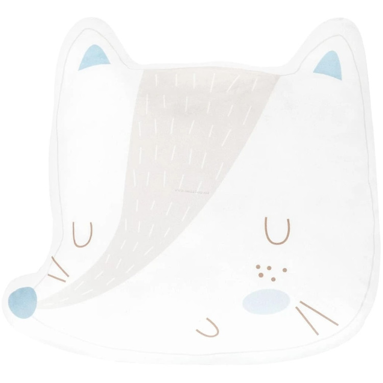 Perna de gat pentru copii Kikka Boo Little Fox (White)