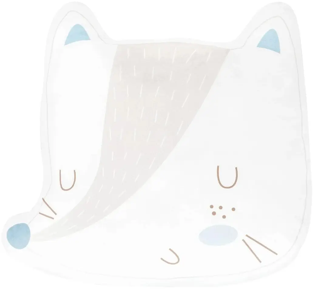 Детская подушка-подголовник Kikka Boo Little Fox (White)