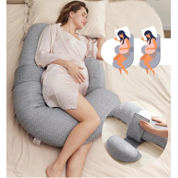 Perna pentru gravide Momcozy F Air Layer (Grey) Thumb