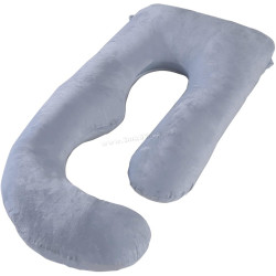 Perna pentru gravide Momcozy PP101-GR00NB-E 145x68cm (Dark Grey)