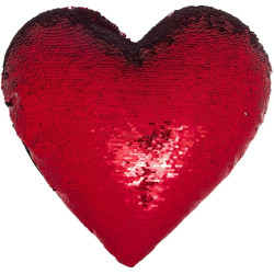 Perna Heart 40x40cm (Red/Black)